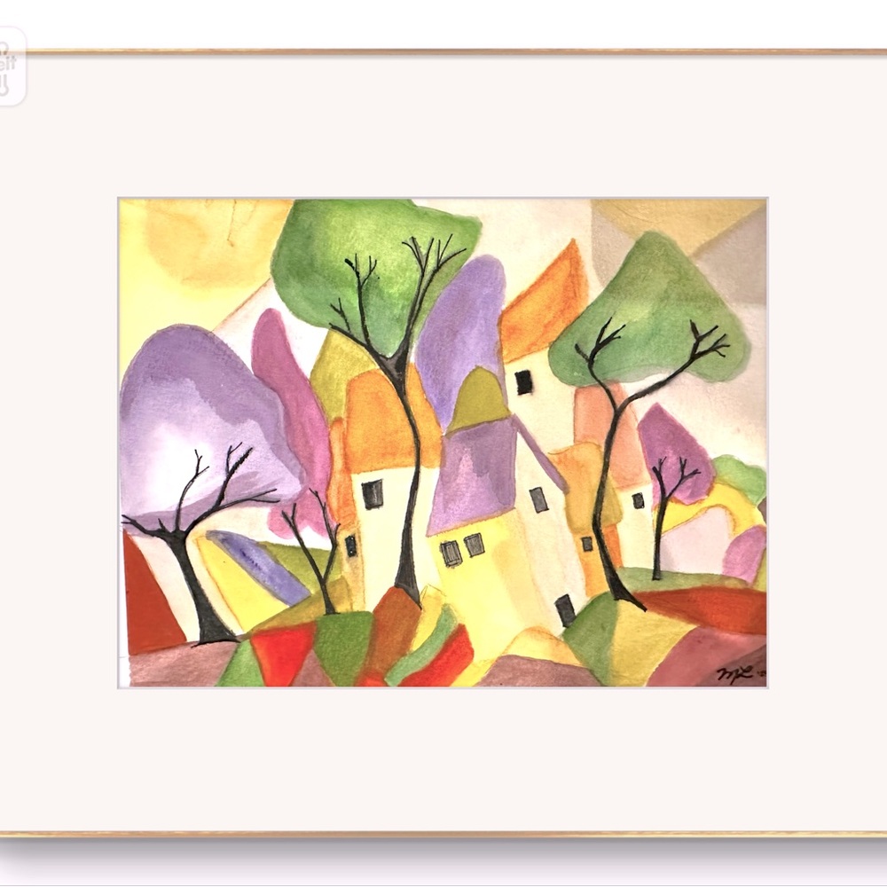 Colourful houses